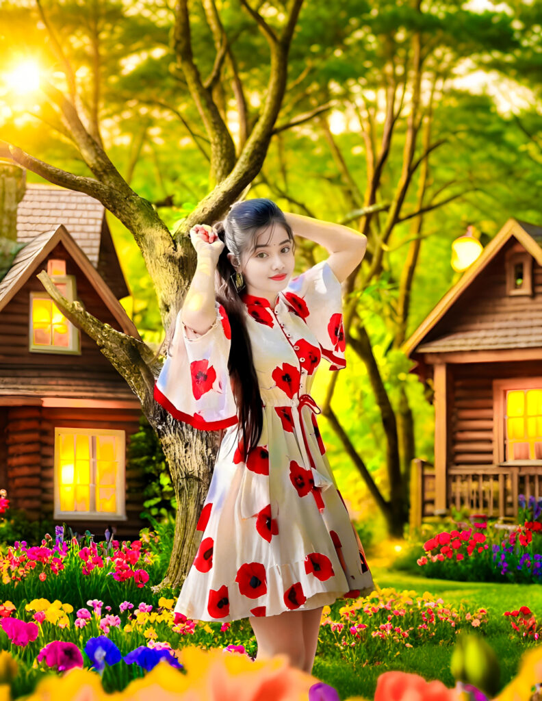 Beautiful Cottage Nature Hypic Prompt